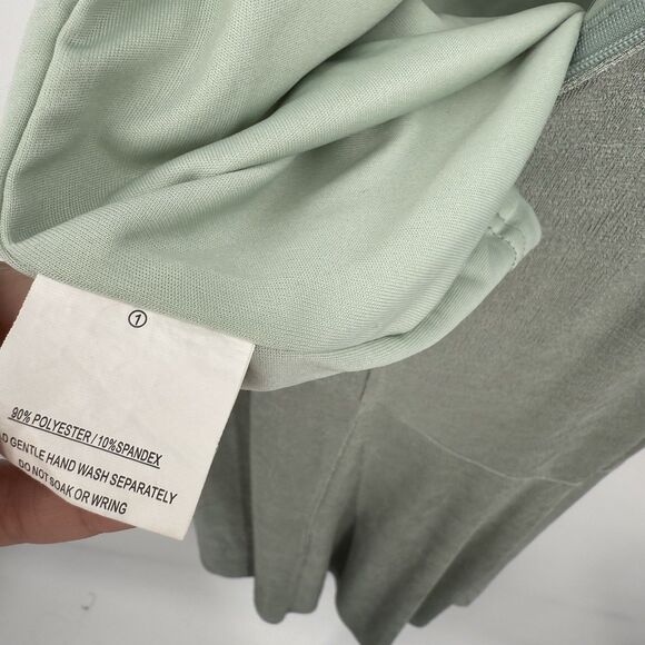 Saints & Secrets Green Formal Halter Long Dress Cowl Neckline Size Small - Picture 11 of 12